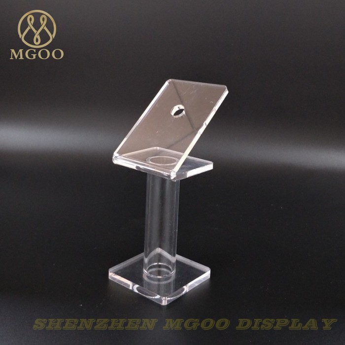 Countertop Single Clear Acrylic/PMMA Stand