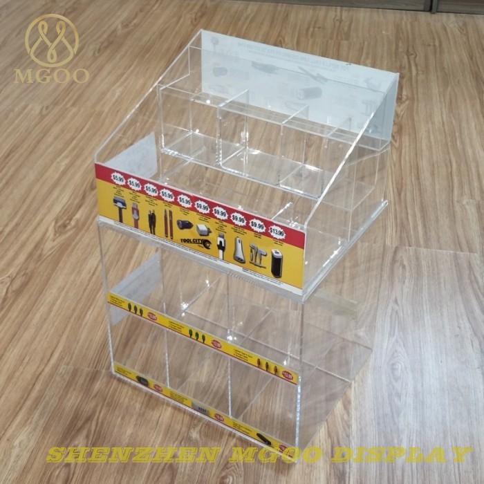 Multi Function Countertop Clear Acrylic Display Stand