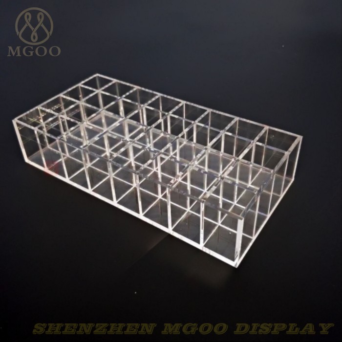 clear acrylic lipstick holder